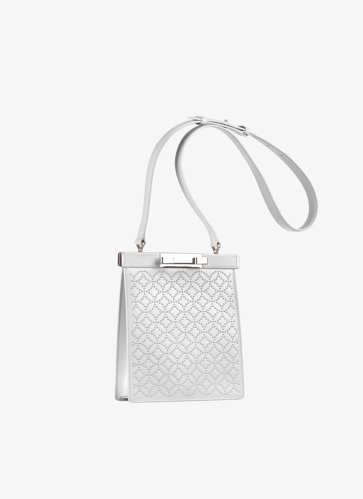Handtasche Cecile 18 ALAÏA HELLGRAU HANDTASCHE CECILE 18